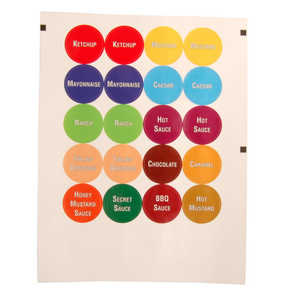 LABELS;CAP;; FIFO;24/SHEET; 3 PK