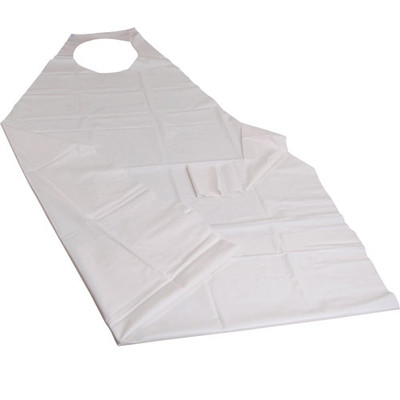 APRON;VINYL;; 7.5 MIL THICK;WHT