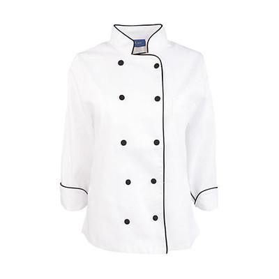 KNG 2XL Ladies Chef Coat;Executive Long Sleeve