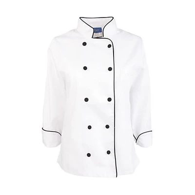 KNG Sm Ladies Chef Coat;Executive Long Sleeve