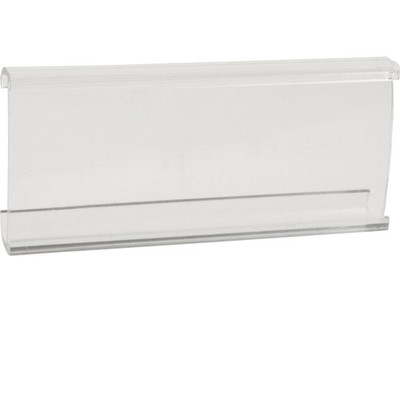 MARKER;SHELF;; 3X1-1/4";CLEAR