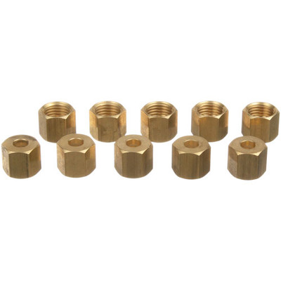 NUT; COMPRESSION; 3/16";(10/Pk)