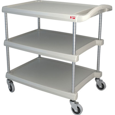 CART;UTILITY;; 3 SHELF;GRAY