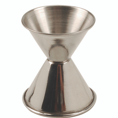 JIGGER;S/S;; 3/4 OZ X 1-1/2 OZ