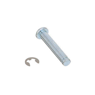 AXLE;FLAT HEAD;; 3/8"DIA;W/CLIP