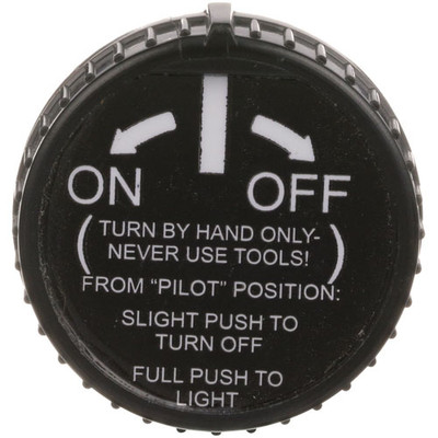 KNOB - PILOT SAFETY;