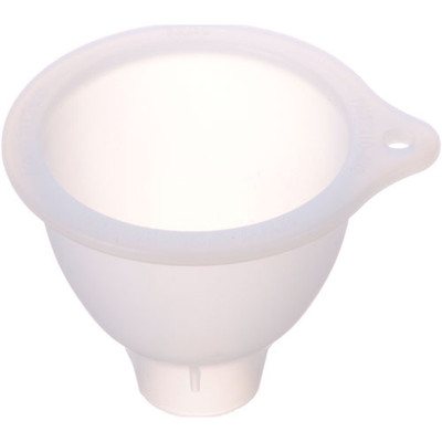 FUNNEL; SILICONE;(1-1/4"OD FIFO)