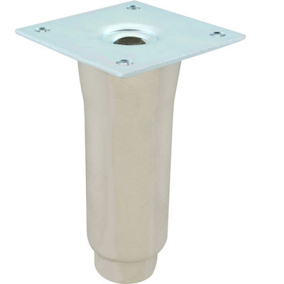 LEG 6"H; S/S; 3.5" PLT;