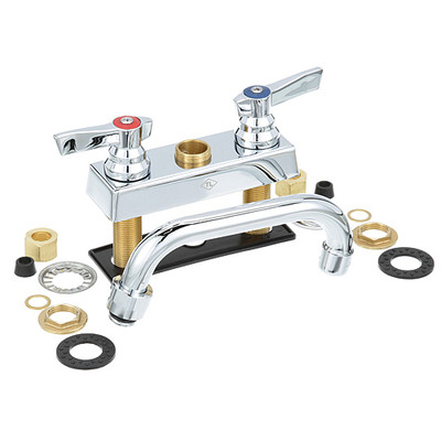 Dck Mnt Faucet 4c 6sp;CHG; Ceramic Valves