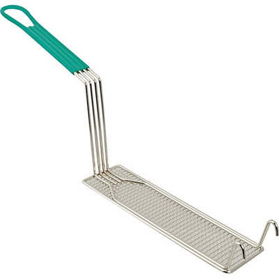 Fry Basket Cover;Teal Handle