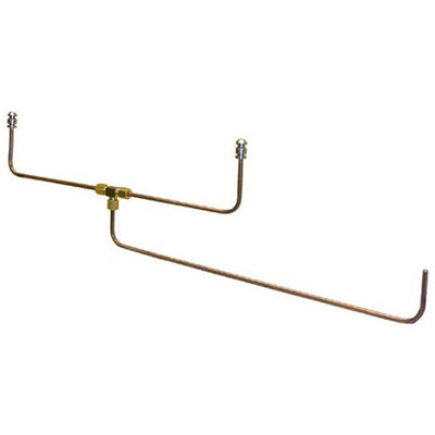 OPEN BURNER PILOT TUBE;19.5" X 5"  ALUMINIUM