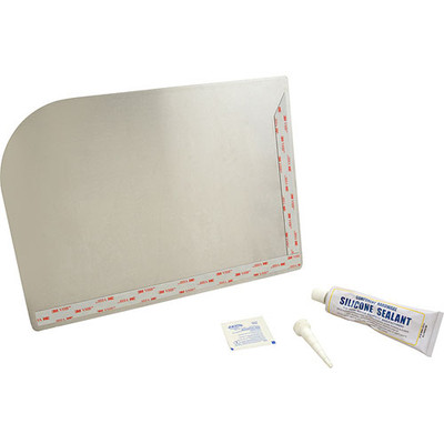 SPLASH GUARD - SINK;;  (LH; S/S)