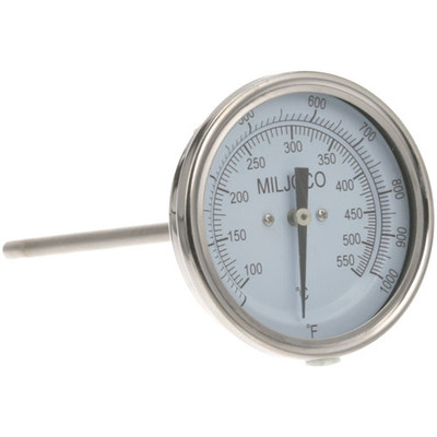 THERMOMETER;3";  200-1000F;  1/2 MPT