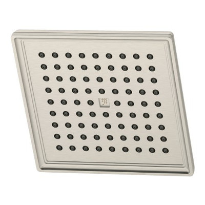 Symmons SYM422SHSTN  Oxford 1-Spray 6.5 in. Fixed Showerhead in Satin Nickel (2.5 GPM)