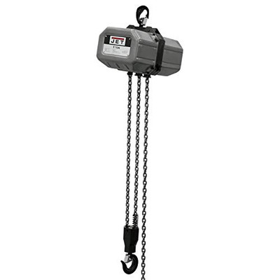 JPW INDUSTRIES INC WC131500 JET 1SS Series Electric Chain Hoist - 1-Ton Capacity, 15ft. Lift, 3-phase, Model Number 1SS-3C-15