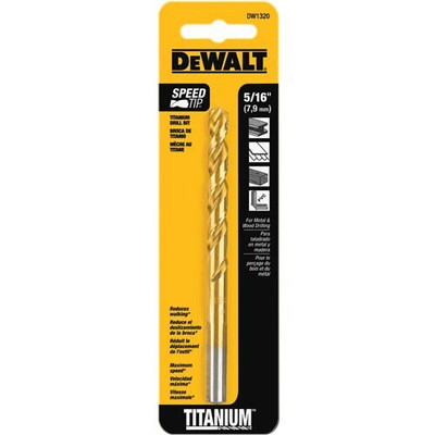 DeWalt DW1320 /BLACK & DECKER BIT 7/32HSS IND TITANIUM BULLET DR BIT