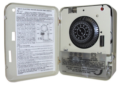 Intermatic WH21 NEMA 1 SPST 6250W Heater Timer