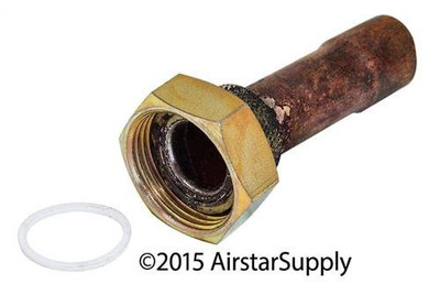 TRANE 294136 KIT; STUB TUBE, SIZE 1.25-12, FOR 3/4 IN TUBE SIZE