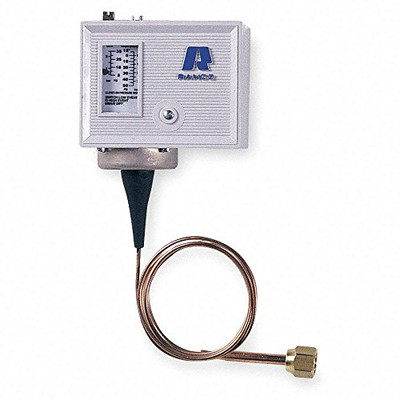 ROBERTSHAW 21819 SPST COMMERCIAL REFRIGERATION LOW PRESSURE CONTROL CONTROL 12/80 36 CAP.
