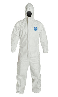 Coverall Tyvek 5Xl Hood Elastic Wrist/Ankle