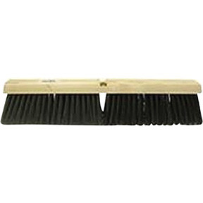 BROOM STRIP 24" MEDIUM 3" HEAD ONLY BLACK TRIM
