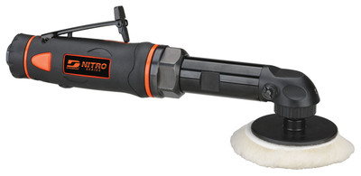 Dynabrade DYN-EB3 Product Details   Features & Benefits:   Tool includes Hook-Faced backup pad  Tactile, thermoplastic grip  2,700 rpm with 3/8-24 male spindle, rear exhaust  Rotational rear exhaust directs cold air away from operator  Includes