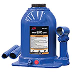 ATD Tools ATD-7387W Welded design for greater strength and eliminates leaks  Chrome plated piston and ram for increased rust resistance and durability  Extension screw for height adjustment  Overload bypass safety system prevents damage to jack 