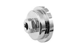 CTA Manufacturing Corporation CTA-2475 64mm x 14 flute  1/2 square drive or 11/8 hex drive  6 and 8-cylinder vehicles  Forged and machined from 6140 steel