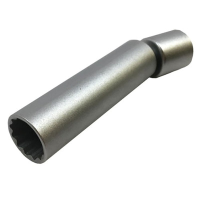 CTA Manufacturing Corporation CTA-1061 14mm thin-wall 12-point socket features a swivel square-drive to access spark plugs found on BMW N54, N55, N63, Benz E90 plus some Minis and Infinitis  Rubber insert holds plug  3/8 square drive.