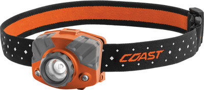 Coast CST-20620 The FL75R Headlamp is the first rechargeable headlamp in our FL series  The light features our Flex Charge Dual Power system. The Flex Charge feature allows for the rechargeable battery pack to be recharged inside or outside of the