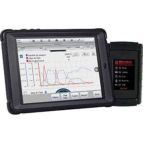 AUTEL AUL-MXSYSVCIMINI The MaxiSYS-VCIMini provides a Bluetooth wireless connection when used with MaxiSYS tablets.   It supports comprehensive diagnosis.  The VCI plus directly into vehicle OBDII/DLC Ports.  Has a wireless frequency of 2.4 GHz.  