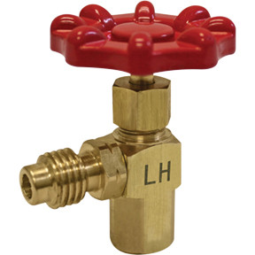 ATD Tools ATD-3662 1/2 ACME-LH thread for use with R1234yf pierce designed cans   Built-in safety check  Works with SAE J2844 fittings