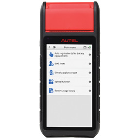 AUTEL AUL-BT608 Battery and electrical system diagnostics tool  Test 6- and 12-volt batteries: 100 - 3000 CCA  Test 12- and 24-volt cranking/charging systems