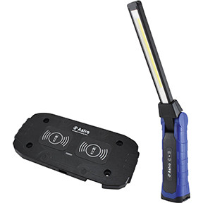 Astro Pneumatic AST-52SLC Two 500 lumen main lights front and back, use one as a standard inspection lightor both for up to 1000 lumens as a flood light to illuminate areas like deep in engine bays  Includes USB-C charging cable and adapter for