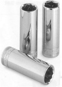 SK Hand Tool SKT-48030 1/2" Drive 12 Point Deep Metric Socket 30mm