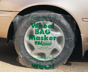 RBL Products RBL-172 Wheel Bag Masker - 1 Roll
