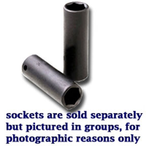 SK Hand Tool SKT-34283 1/2" Drive 6 Point Deep Metric Impact Socket 33mm