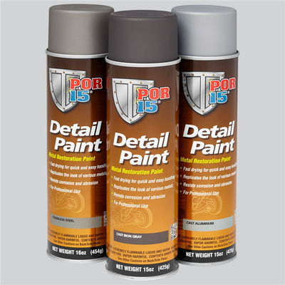 Absolute Coatings (POR15) POR-41718 Cast Iron Detail Paint Aerosol