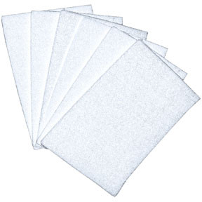 Hi-Tech Industries HIT-HT-6910W WHITE SCUFF PADS 6 X 9 (10 PAC