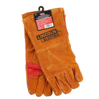 Lincoln Electric LEW-KH642 Leather Welding Gloves, One Size, Brown