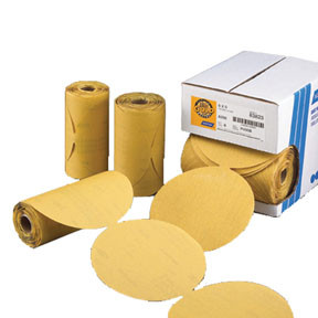 Norton NTN-6182 636425-0 Gold Reserve 6" P80B PSA Disc Roll, (25 Discs/Roll)