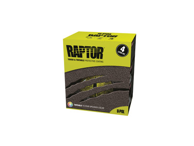 U-POL Products UPL-UP0821 0821 RAPTOR Tintable Truck Bed Liner Kit - 4 Liter