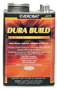 Fibre Glass-Evercoat FIB-2273 Dura Build, 1-Quart (Gray) ()