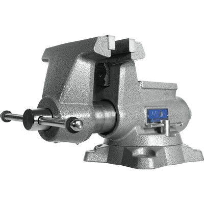 Wilton WIL-28812 Precision round slide bar  eliminates movement in the front jaw regardless of opened distance  Enclosed spindle  keeps lubricants in and contaminants out for smooth operation  Thrust bearing  easier to apply & release greater