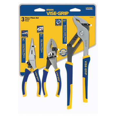 IRWIN VISE-GRIP VSG-2078704 Pliers are constructed of high quality materials to provide exceptional durability  The machined jaws deliver maximum gripping strength and induction hardened cutting edges stay sharp longer  ProTouch grips provide extra