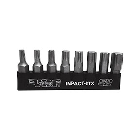 VIM Tools VIM-IMPACT-8TX 8 PIECE IMPACT TORX BITS