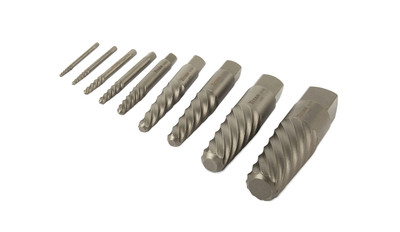 Titan TTN-16082 Designed to remove broken studs, bolts, sockets, screws and fittings. Left hand spiral design
