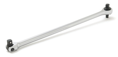 Titan TTN-11617 Breaker bar drive size: 1/2  Ratchet drive sizes: 1/2 and 3/8  Overall length: 18-5/8