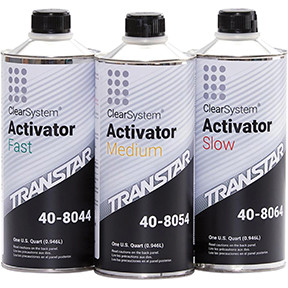 Transtar TRE-40-8044 ClearSystem Activators are designed for use in select ClearSystem Clearcoats.