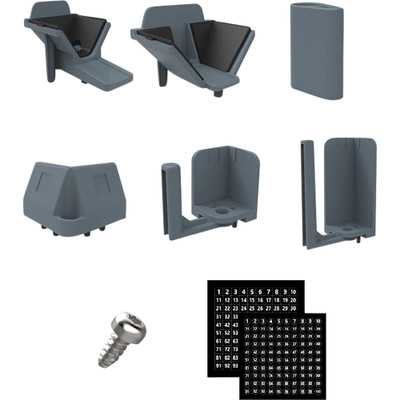 Tool Grid TLG-HANDBDL150 Organize hand tools including pliers, nut drivers and screwdrivers along with small tool kits and cases  Locating pins on the bottom of each holder fit into the holes of the Toolgrid board for quick and easy set-up  Once a
